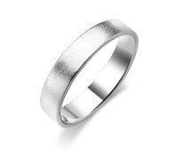 Silver Rings Matt Designed CSR-F4-02